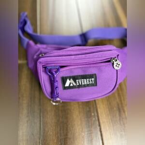 Purple Everest Waist Bag Fanny Pack Shoulder Crossbody